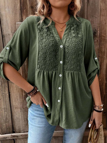Noor | Lightweight V-Neck Blouse