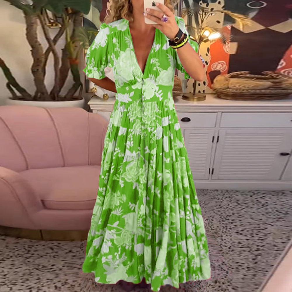 Rosae | Flattering Floral Maxi Dress