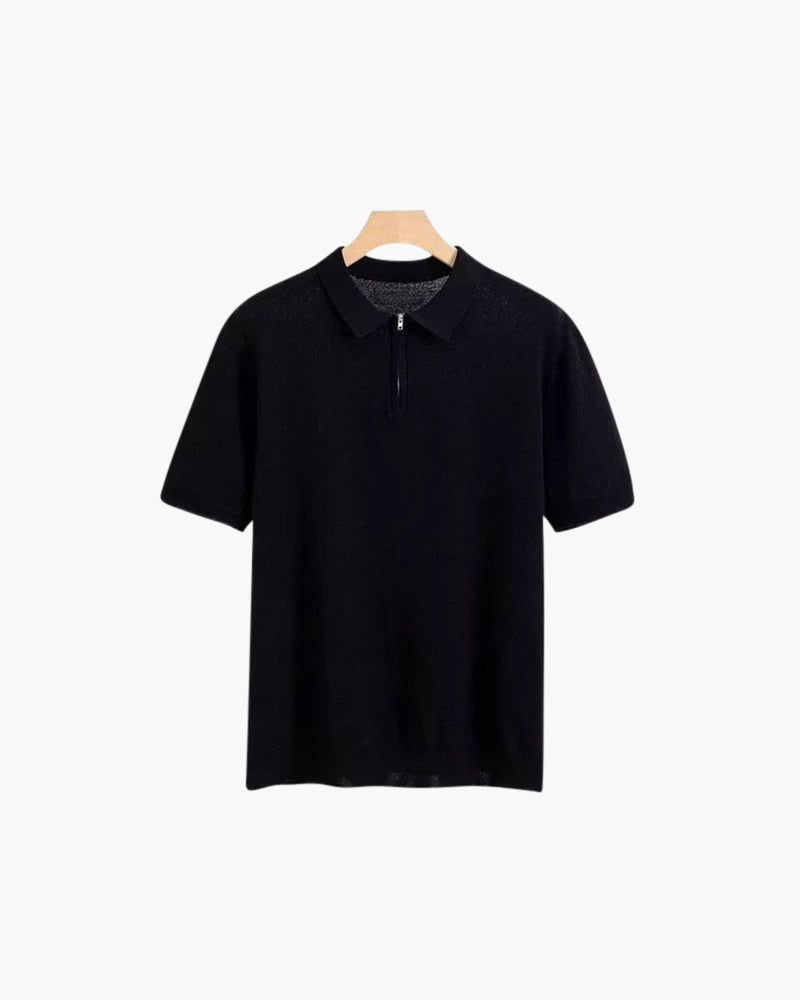 Marbella | Comfortable Zip-Up Polo