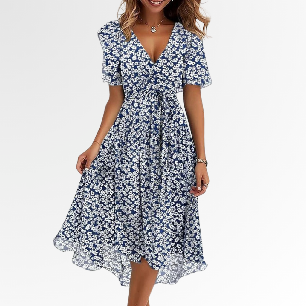 Yara™ | Elegant Colourful Dress