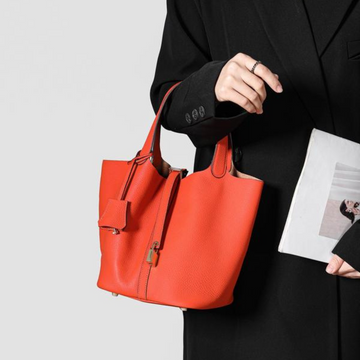Kate | Lock  Vegan Leather Bag