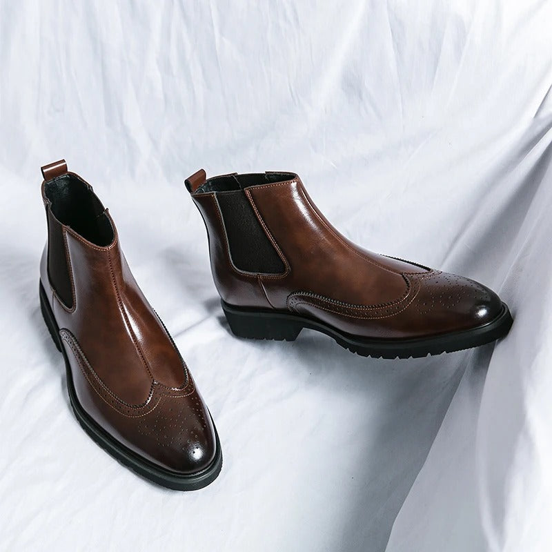 Alden | Vegan Leather Chelsea Boots