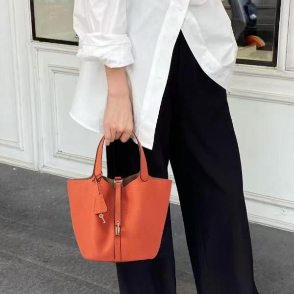Kate | Lock  Vegan Leather Bag
