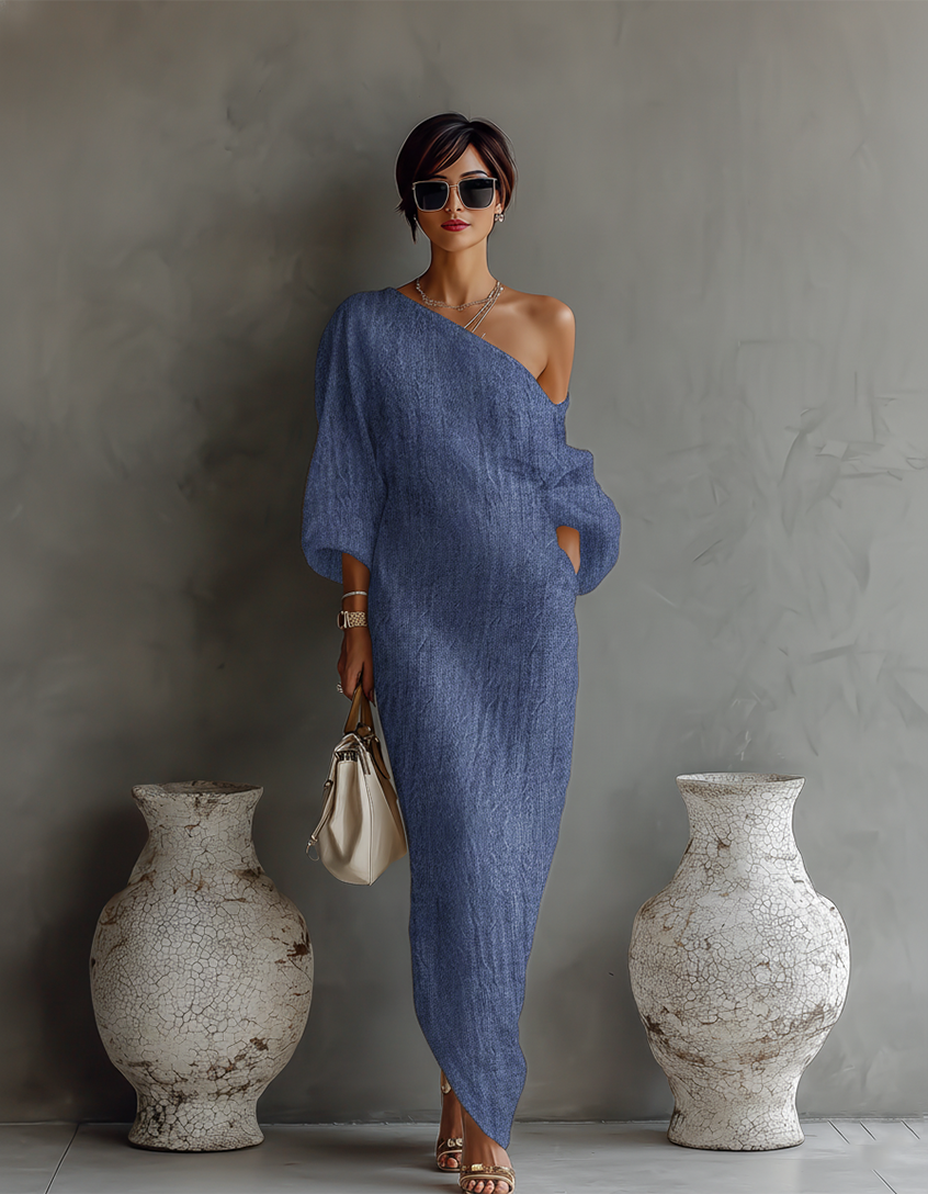 Elegant Off-Shoulder Dress