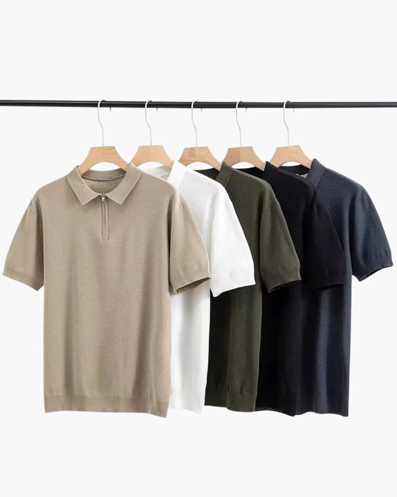 Marbella | Comfortable Zip-Up Polo