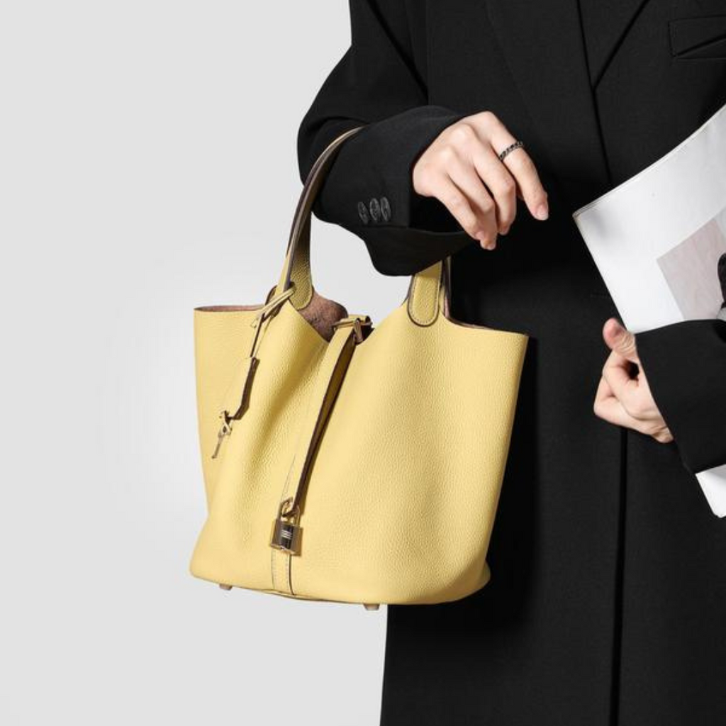 Kate | Lock  Vegan Leather Bag