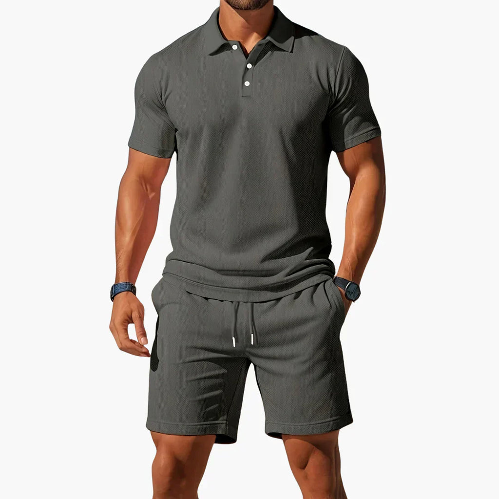 Kjell | Relaxed Spring Polo Set