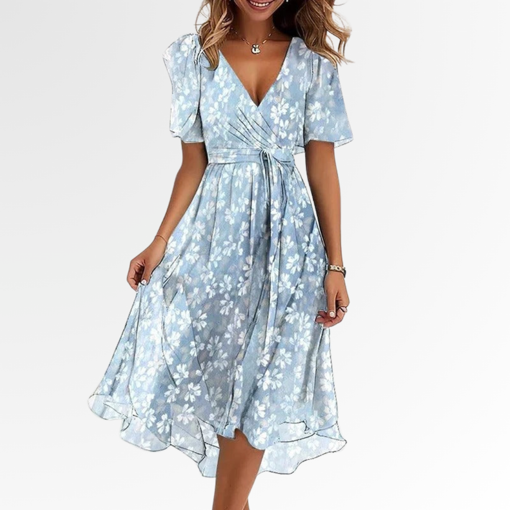 Yara™ | Elegant Colourful Dress