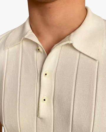 Cannes | Comfortable Ribbed Polo
