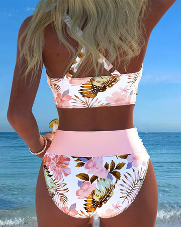 Jolina | Floral Wrap Bikini Set