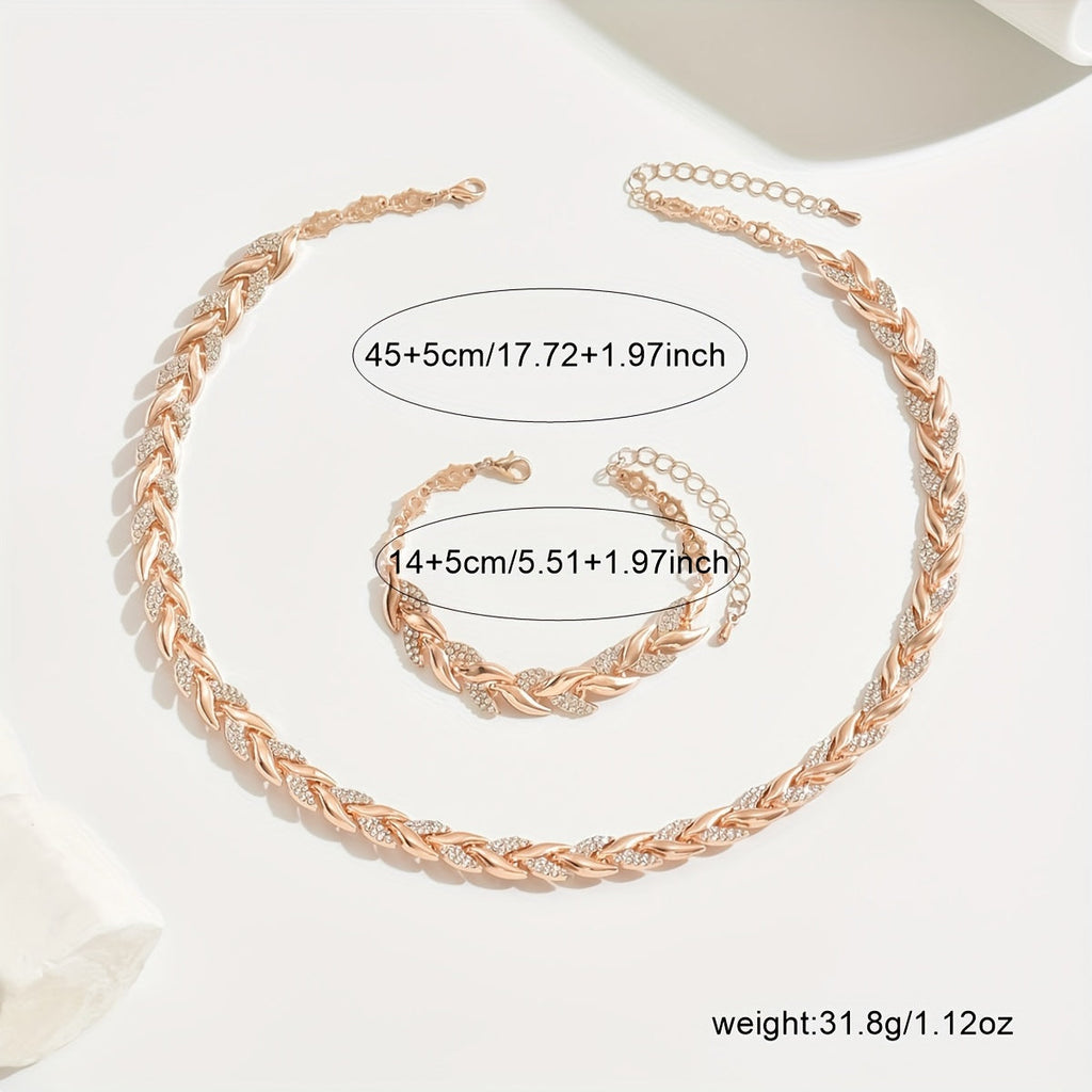 Dice | Elegant Rhinestone Fish Tail Set