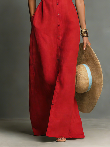 Élise Sleeveless Maxi Dress