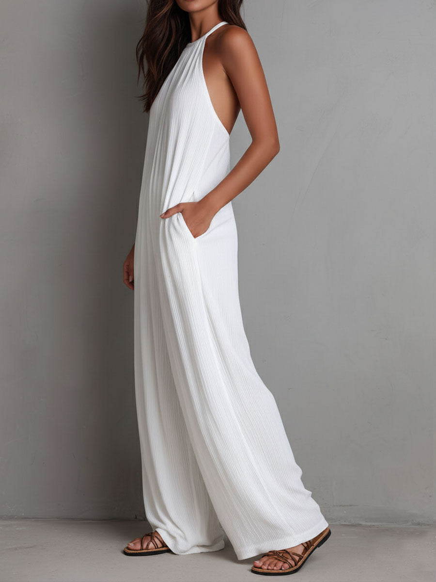 Elena Halterneck Jumpsuit