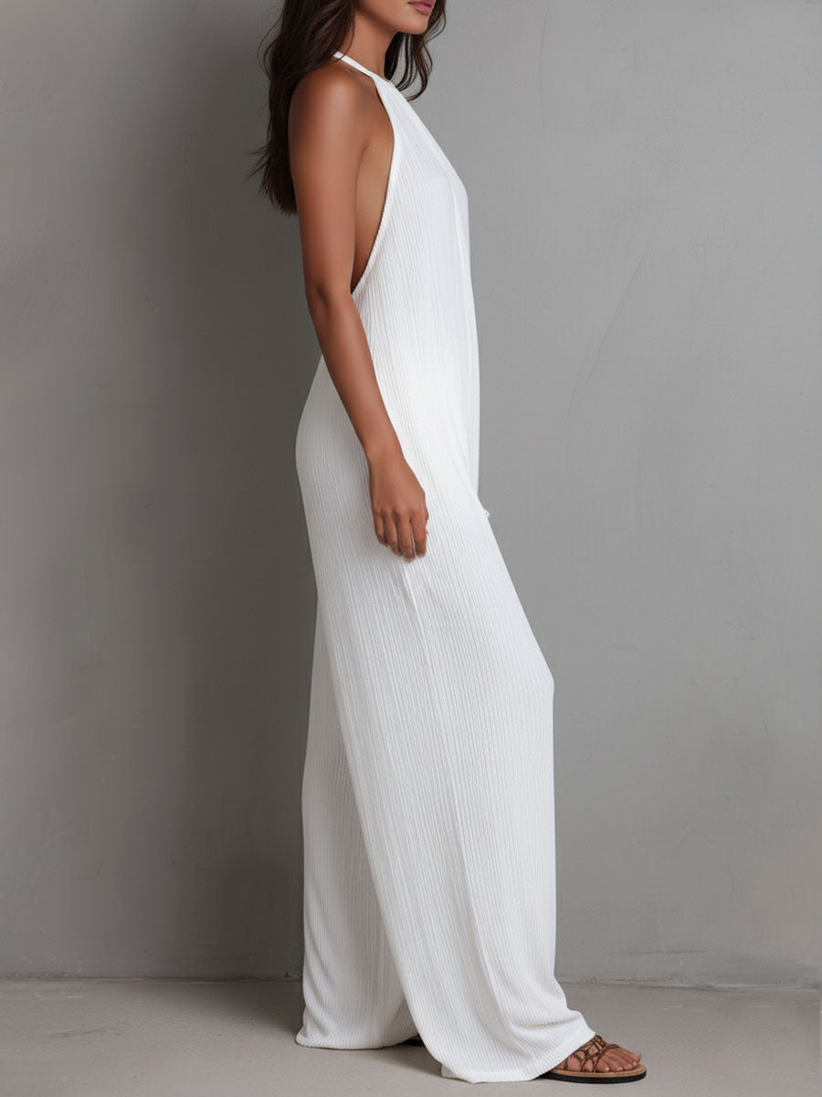 Elena Halterneck Jumpsuit