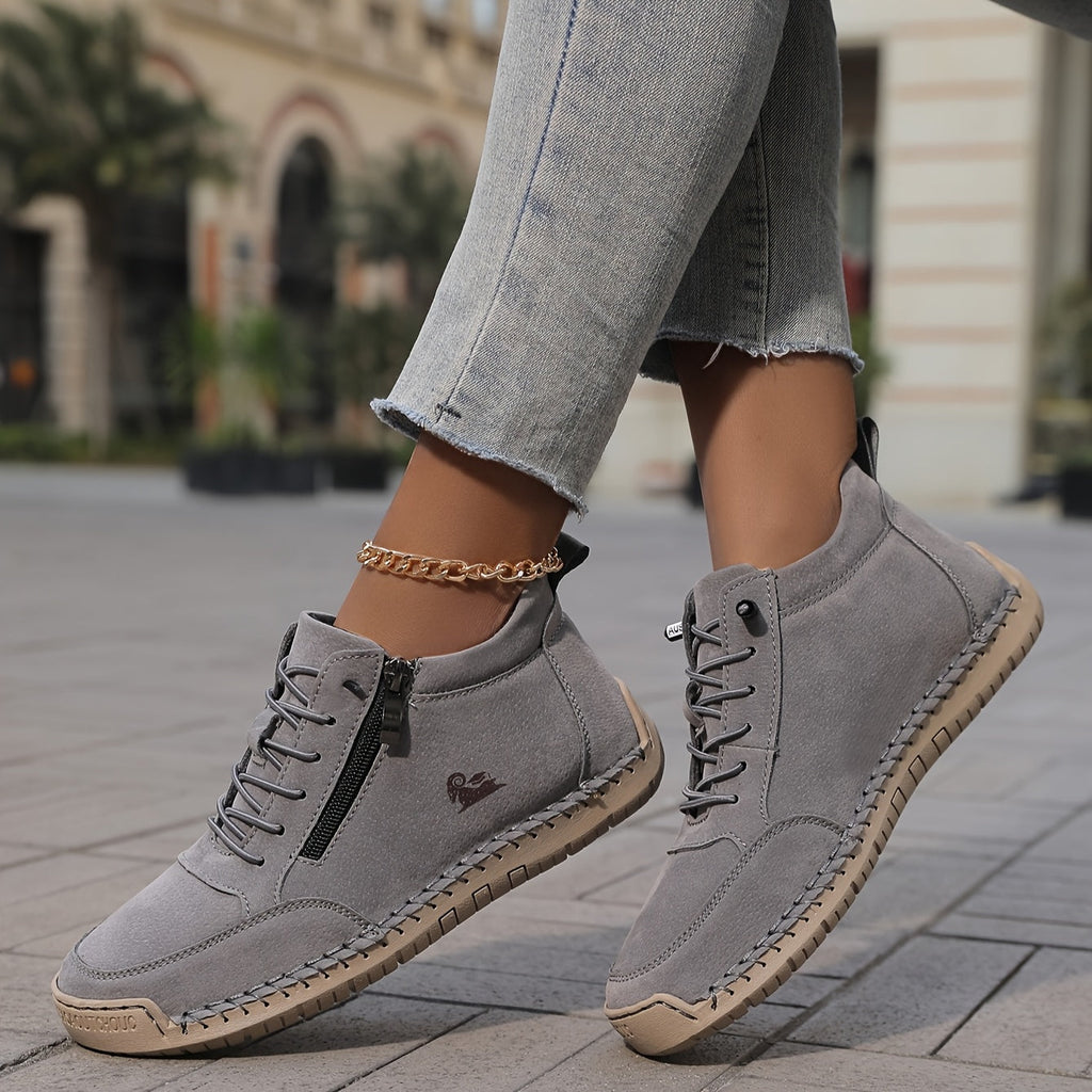 Mila | Supportive Zip Sneakers
