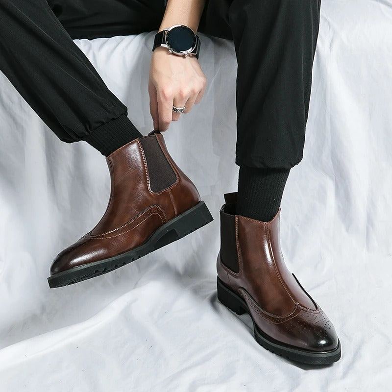 Alden | Vegan Leather Chelsea Boots