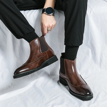 Alden | Vegan Leather Chelsea Boots