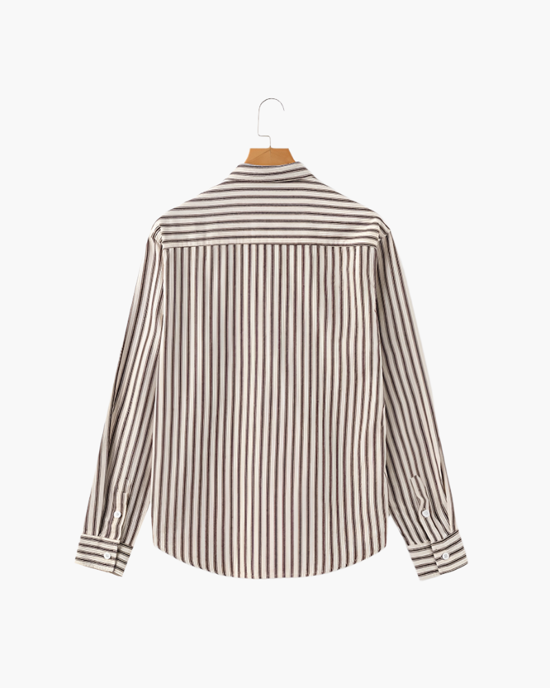 Josh | Lightweight Striped Shirt