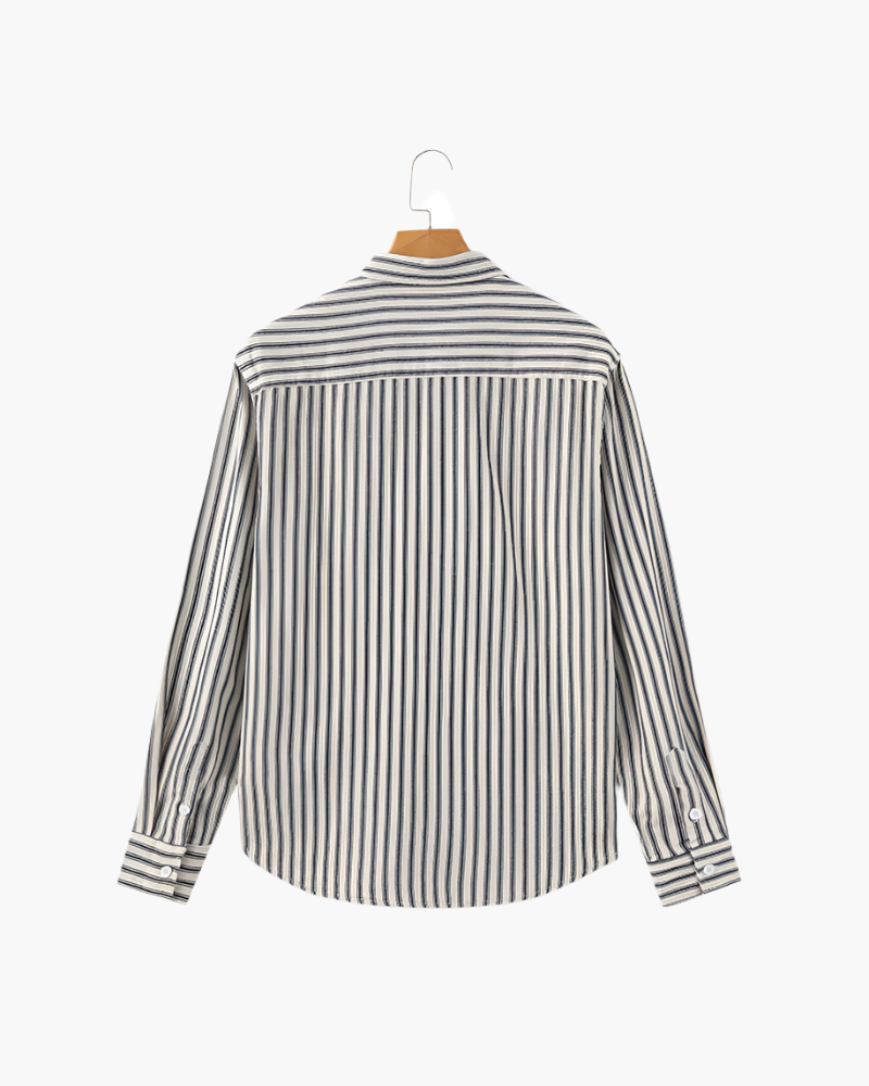 Josh | Lightweight Striped Shirt