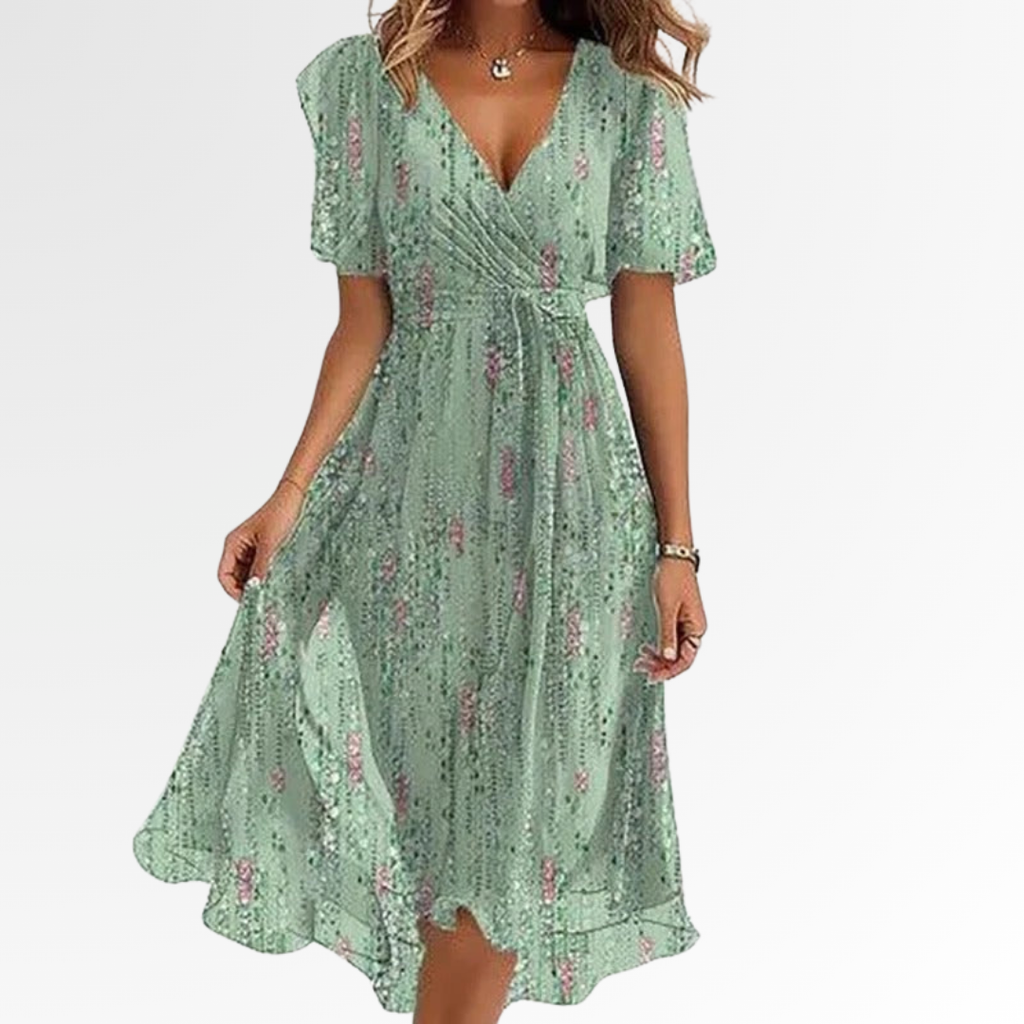 Yara™ | Elegant Colourful Dress