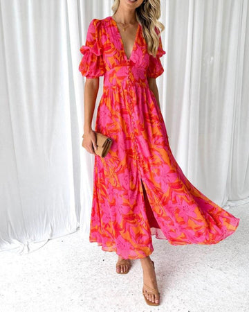 Delacroix™ | Lightweight Flowy Sunlit Maxi Dress