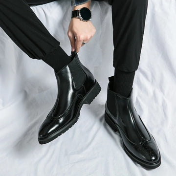 Alden | Vegan Leather Chelsea Boots