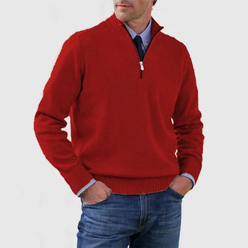 Darevellon | Comfortable Half-Zip Sweater