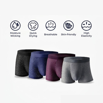 Bamboo Breathable Lightweight Boxers