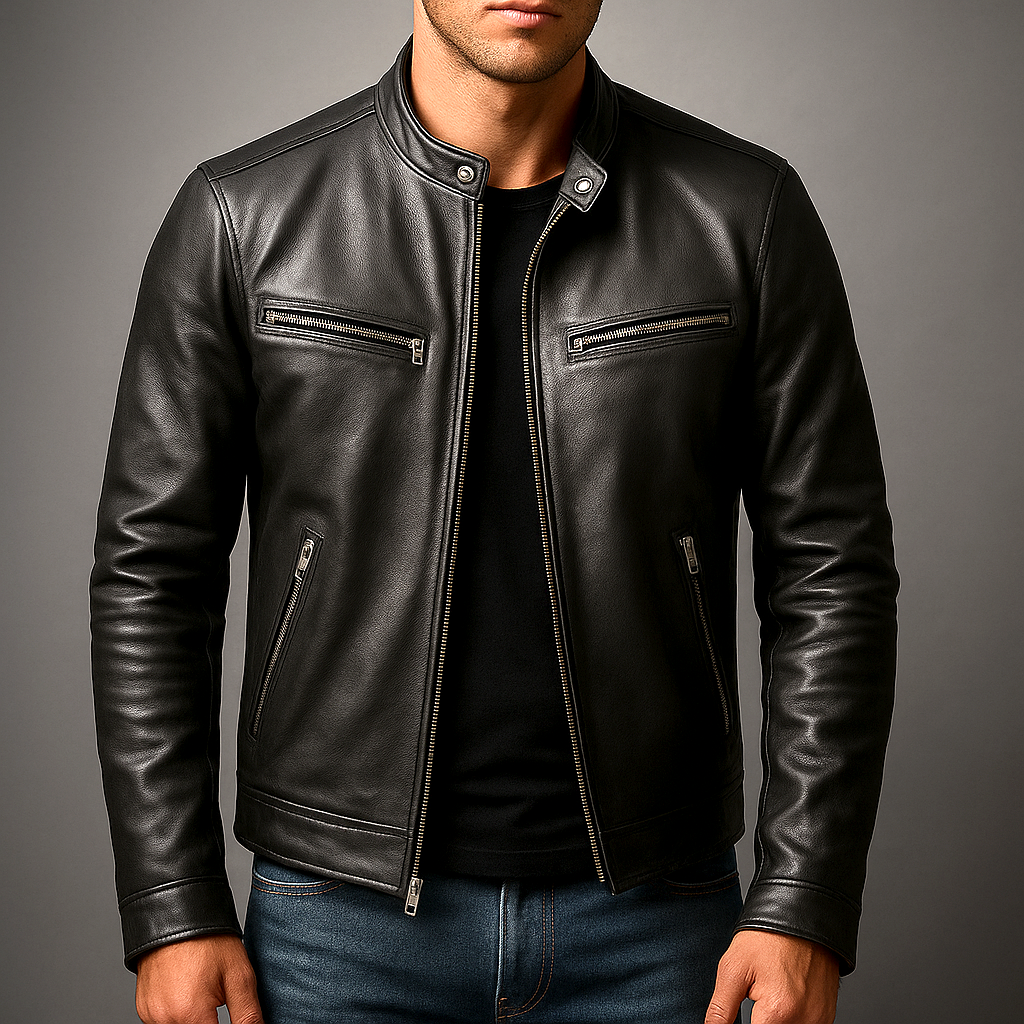Nick | Stylish Vegan Leather Jacket