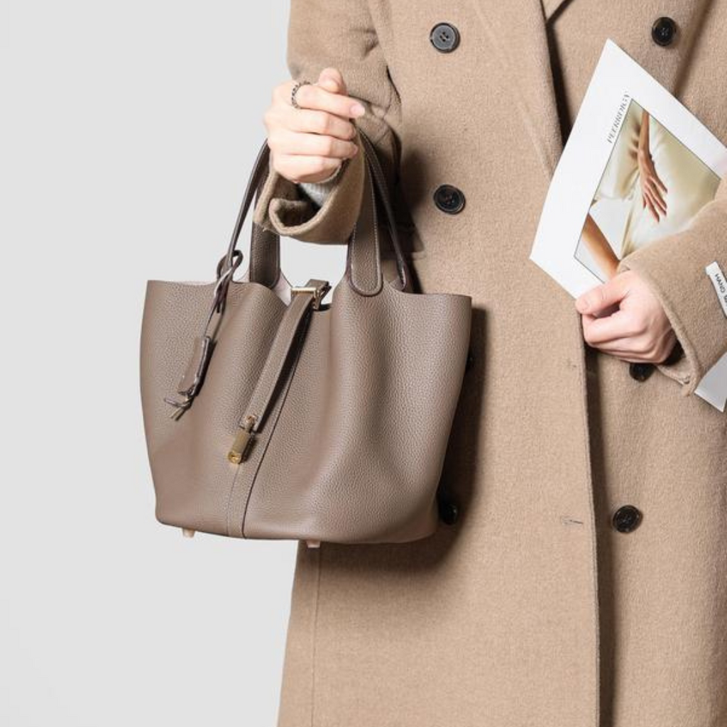 Kate | Lock  Vegan Leather Bag