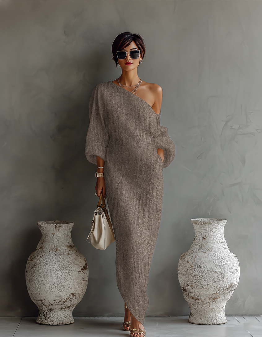 Elegant Off-Shoulder Dress