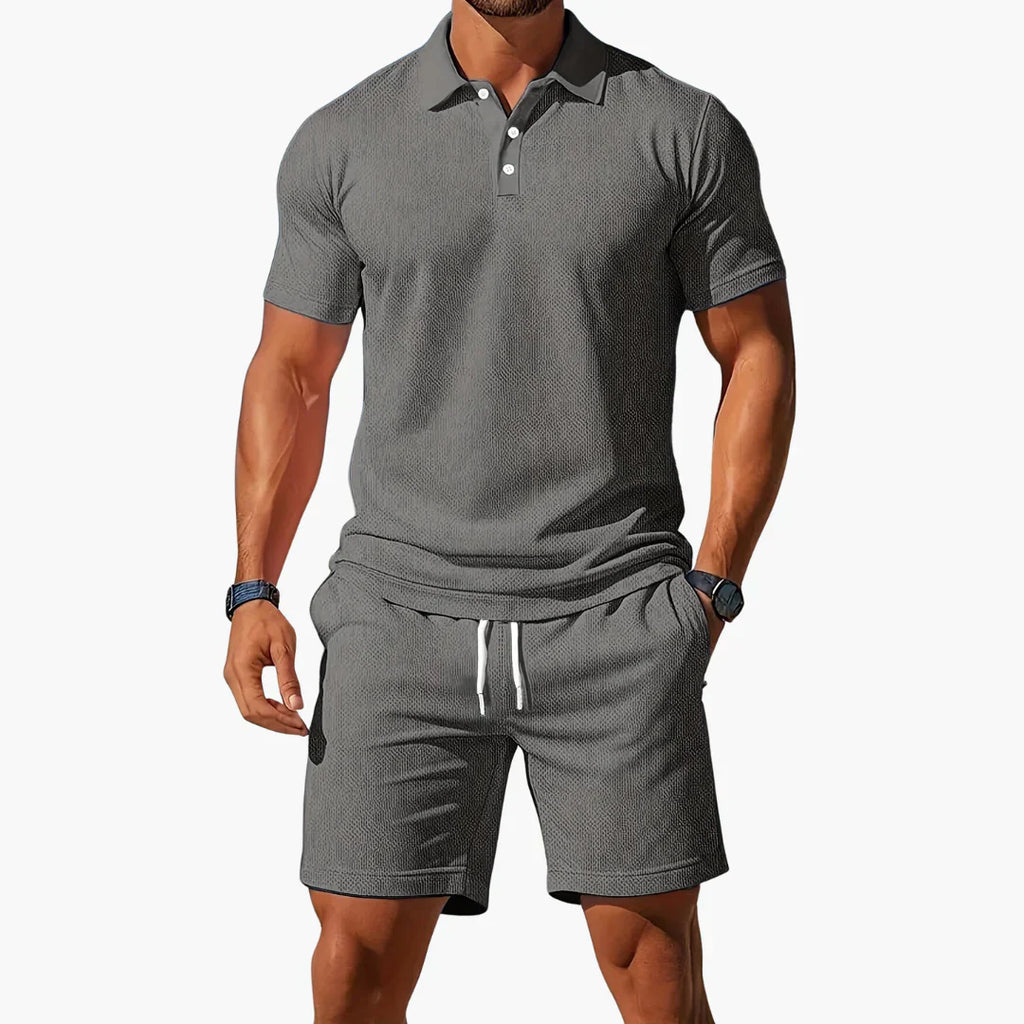 Kjell | Relaxed Spring Polo Set