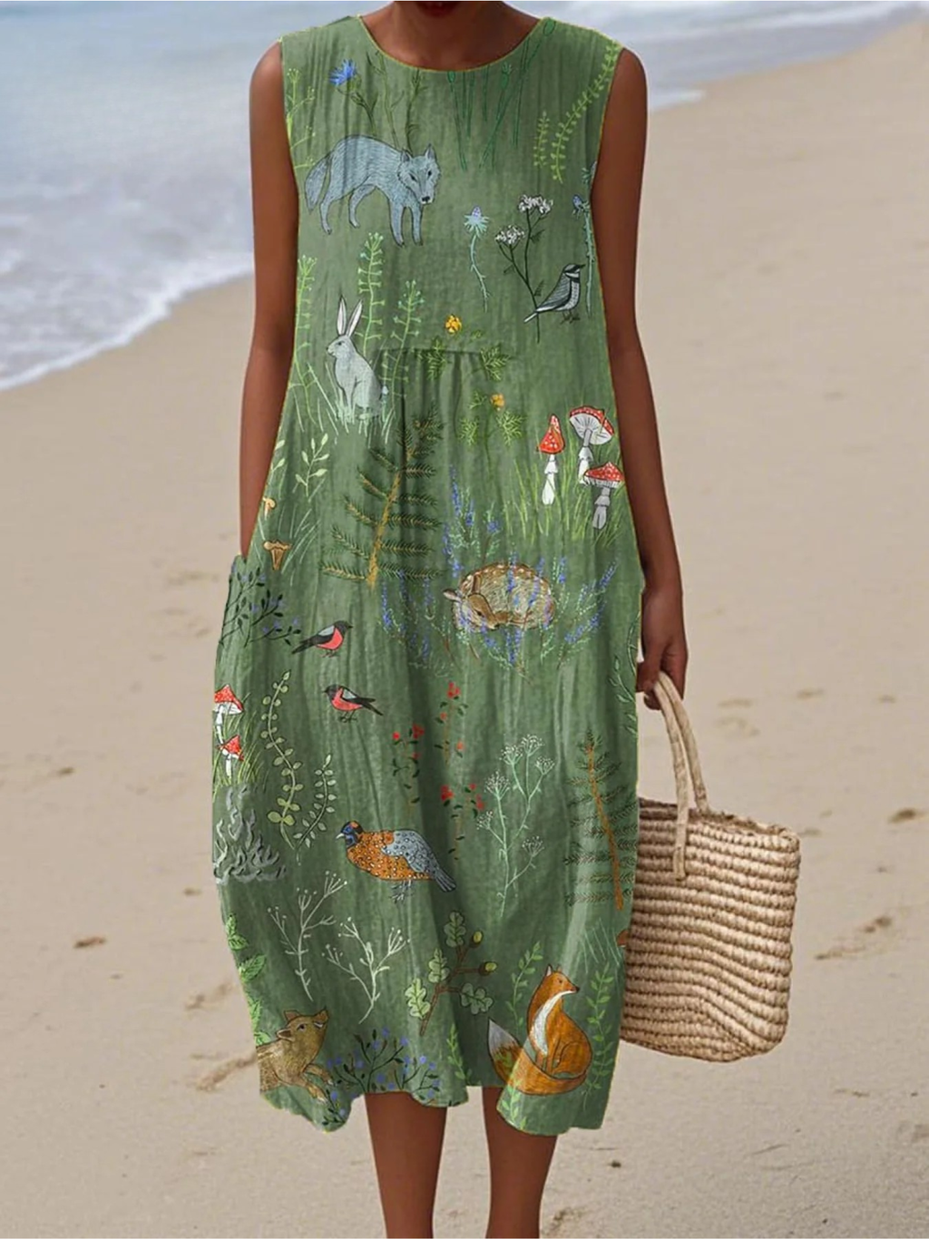 Ninthe | Woodland Animals Dress