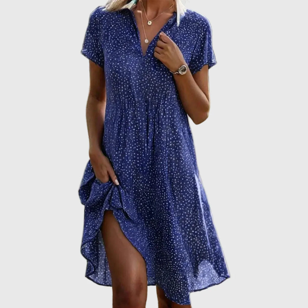 Amélie | Elegant Premium Silk-Look Maxi Dress