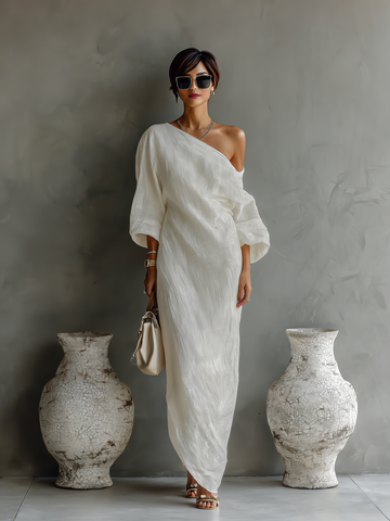 Elegant Off-Shoulder Dress