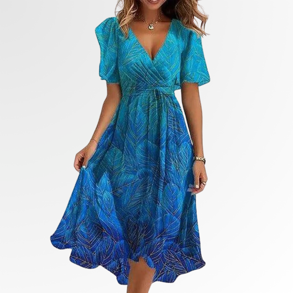 Yara™ | Elegant Colourful Dress