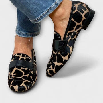 Léonie | Stylish Leopard Loafers