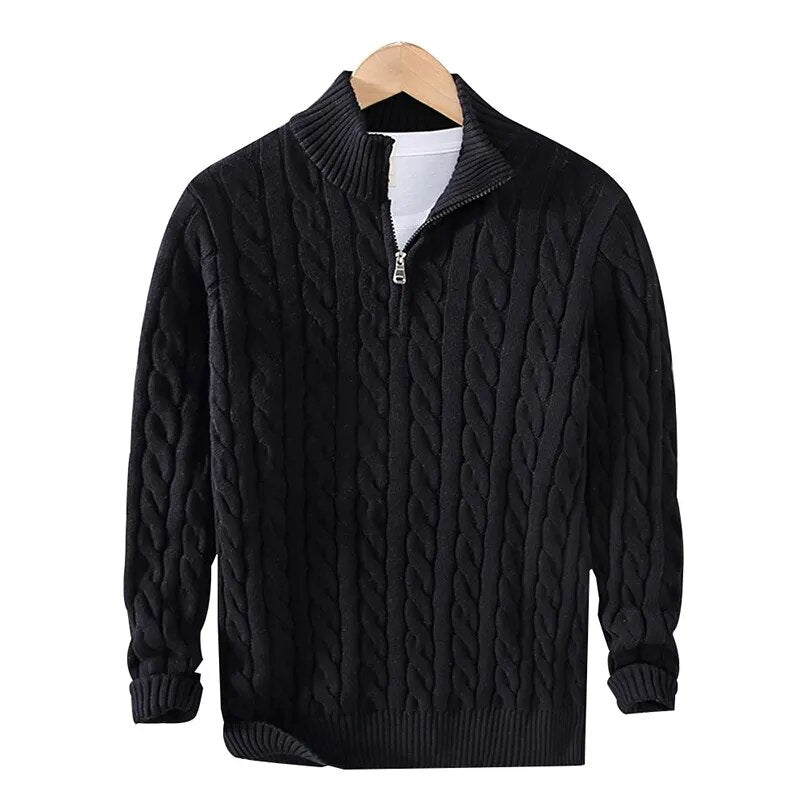 Tommy | Stylish Half-Zip Pullover
