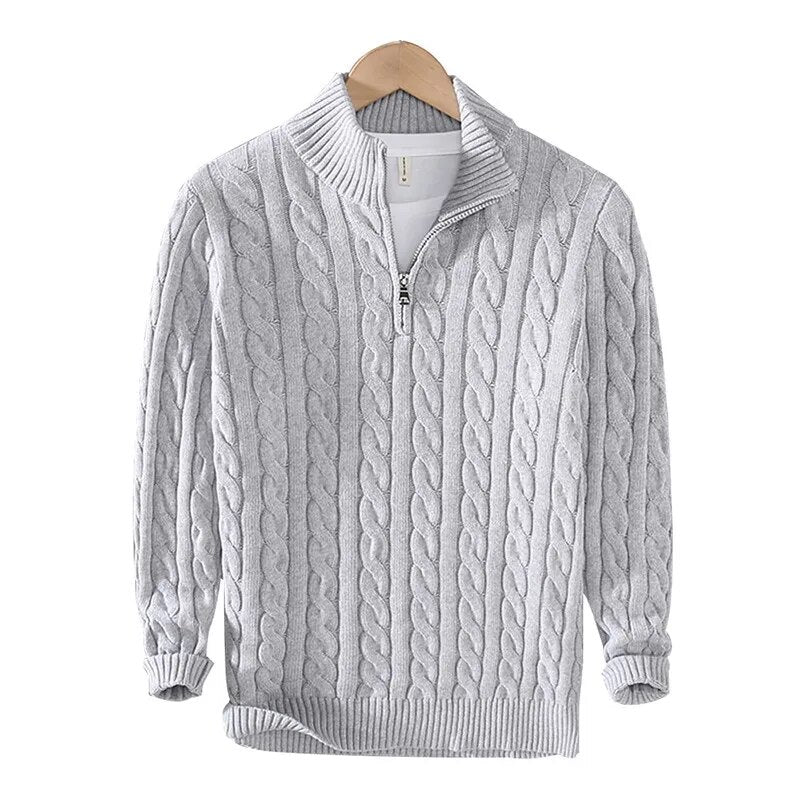 Tommy | Stylish Half-Zip Pullover