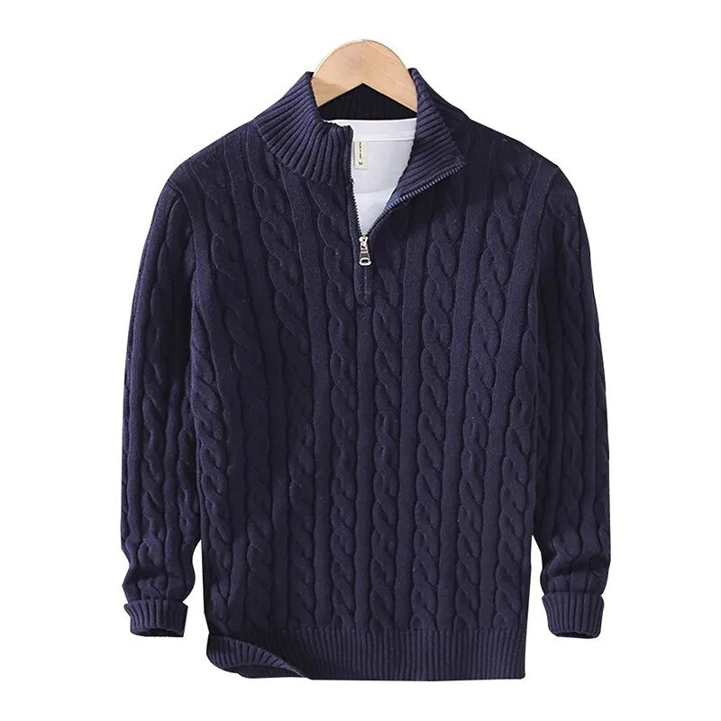 Tommy | Stylish Half-Zip Pullover