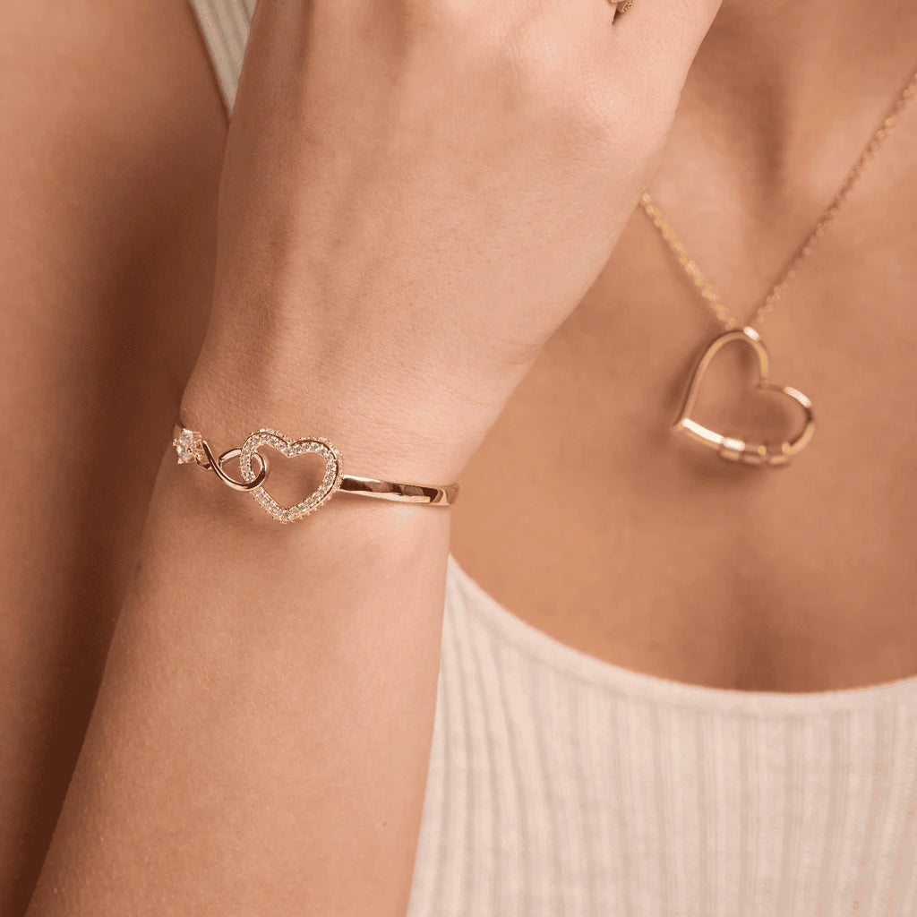 INFINITY HEART BRACELET
