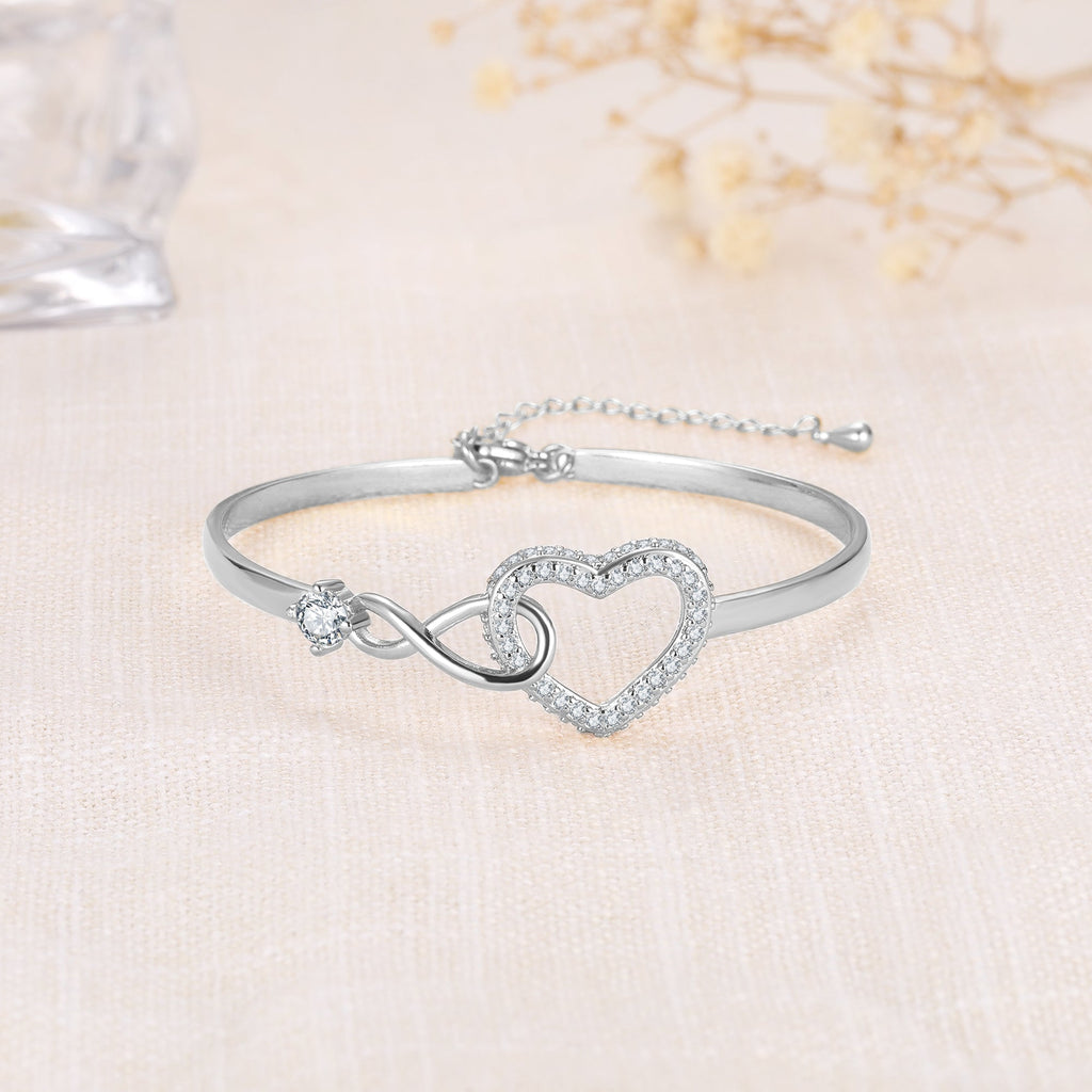INFINITY HEART BRACELET