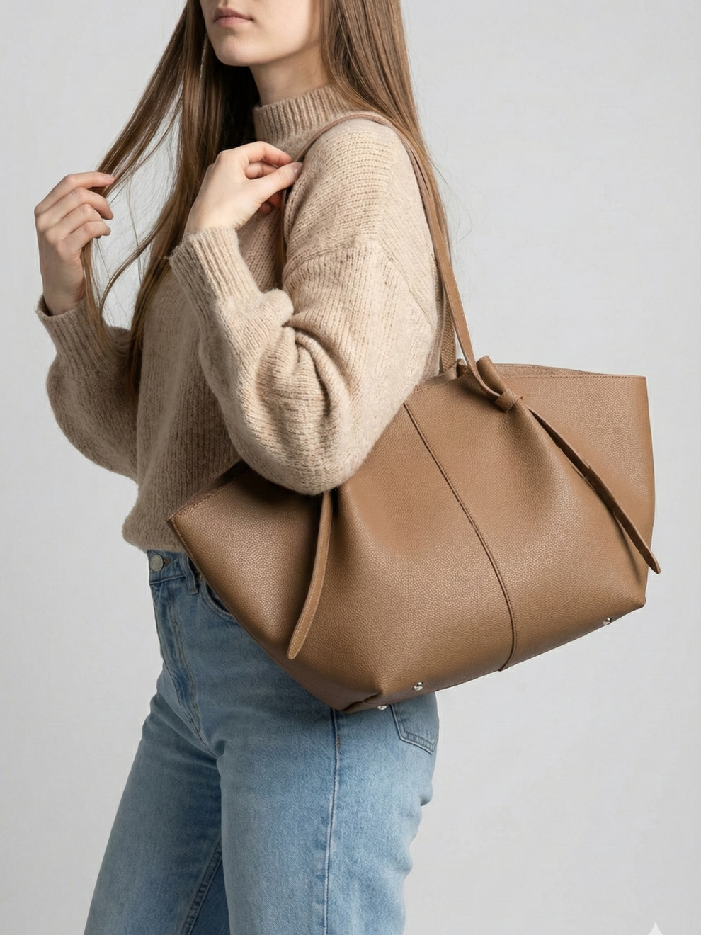 Sarah Premium Vegan Leather Tote