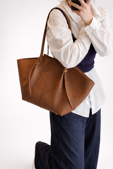 Sarah Premium Vegan Leather Tote