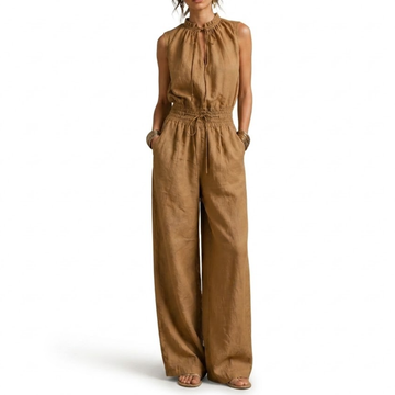 Nora High-Neck Jumpsuit