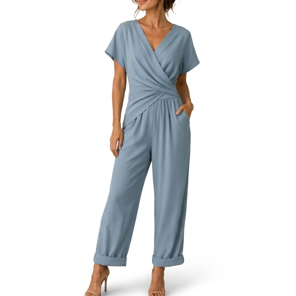 Christina Wrap Jumpsuit