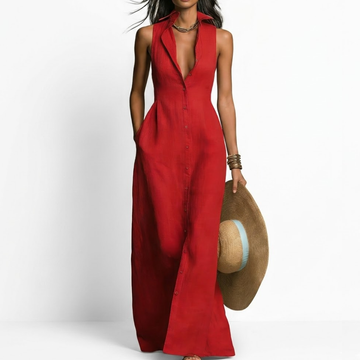 Élise Sleeveless Maxi Dress