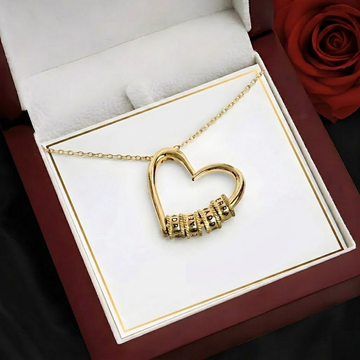 PERSONALISED HEART NAME NECKLACE