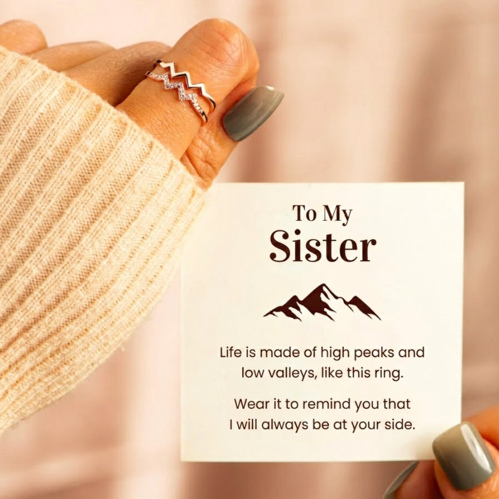Sister – Adjustable Ring