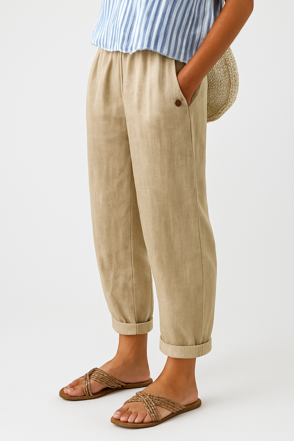 Noraya | Comfortable Side-Pocket Pants